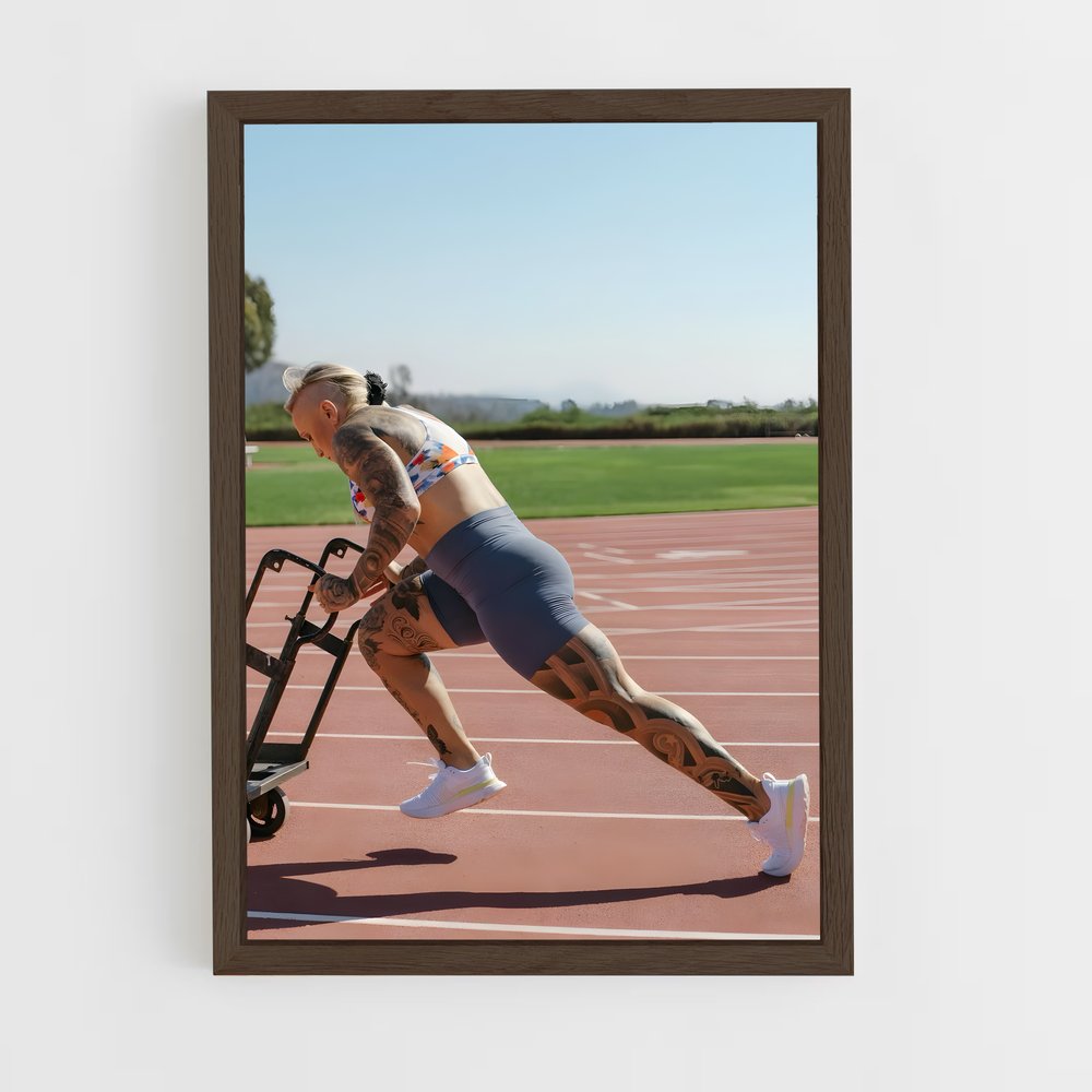 Poster Piste de Glisse – affiche Bobsleigh (vue 5)